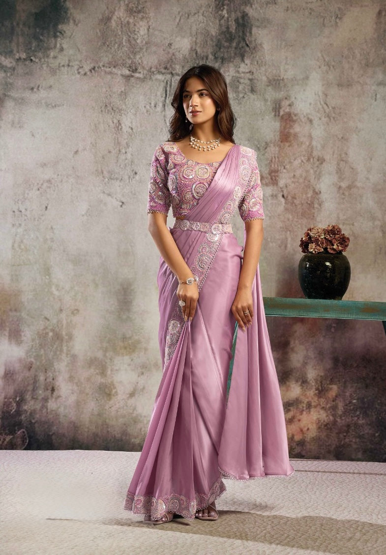 Elegant Pink Signature Drape Edit