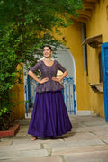 Noorvana Premium Designer Sequins Embroidered Lehenga Choli Set