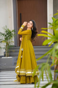 Noorvana Premium Hand Gotta Work Anarkali Palazzo Set
