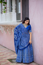 Noorvana Bandhani Printed Lehenga Choli Set