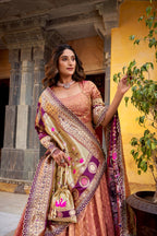 Classic Gold Noorvana Paithani Royale Lehenga