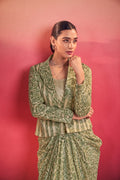Boho Sanskriti Edit Sage Green - Indo Western