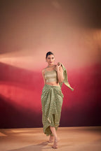 Boho Sanskriti Edit Sage Green - Indo Western