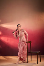 Boho Sanskriti Edit Rose Blush - Indo Western