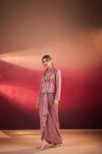 Boho Sanskriti Edit Rose Blush - Indo Western